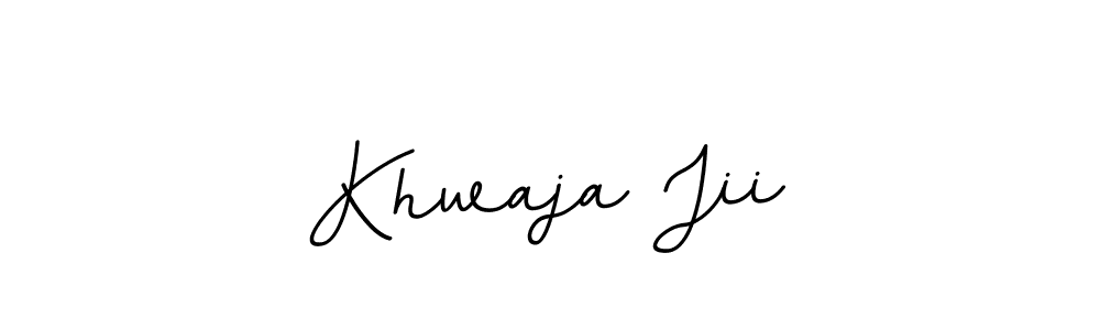 It looks lik you need a new signature style for name Khwaja Jii. Design unique handwritten (BallpointsItalic-DORy9) signature with our free signature maker in just a few clicks. Khwaja Jii signature style 11 images and pictures png