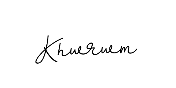 Make a beautiful signature design for name Khwrwm. With this signature (BallpointsItalic-DORy9) style, you can create a handwritten signature for free. Khwrwm signature style 11 images and pictures png