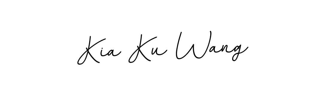 BallpointsItalic-DORy9 is a professional signature style that is perfect for those who want to add a touch of class to their signature. It is also a great choice for those who want to make their signature more unique. Get Kia Ku Wang name to fancy signature for free. Kia Ku Wang signature style 11 images and pictures png