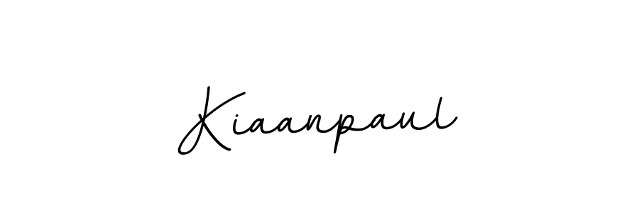 How to make Kiaanpaul signature? BallpointsItalic-DORy9 is a professional autograph style. Create handwritten signature for Kiaanpaul name. Kiaanpaul signature style 11 images and pictures png