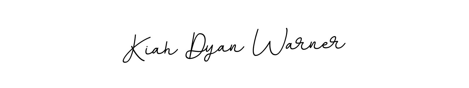 Kiah Dyan Warner stylish signature style. Best Handwritten Sign (BallpointsItalic-DORy9) for my name. Handwritten Signature Collection Ideas for my name Kiah Dyan Warner. Kiah Dyan Warner signature style 11 images and pictures png