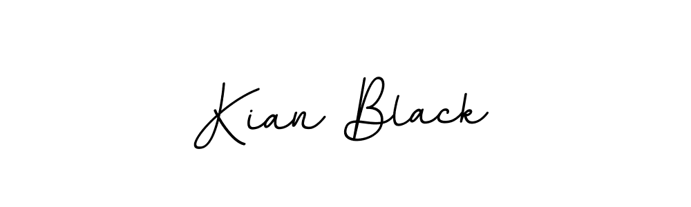Create a beautiful signature design for name Kian Black. With this signature (BallpointsItalic-DORy9) fonts, you can make a handwritten signature for free. Kian Black signature style 11 images and pictures png