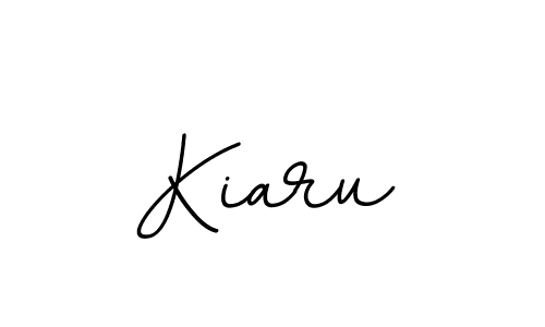 You should practise on your own different ways (BallpointsItalic-DORy9) to write your name (Kiaru) in signature. don't let someone else do it for you. Kiaru signature style 11 images and pictures png