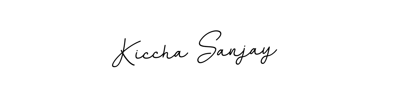 BallpointsItalic-DORy9 is a professional signature style that is perfect for those who want to add a touch of class to their signature. It is also a great choice for those who want to make their signature more unique. Get Kiccha Sanjay name to fancy signature for free. Kiccha Sanjay signature style 11 images and pictures png