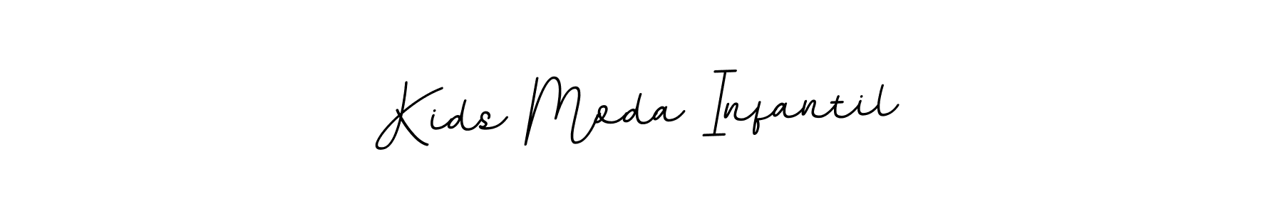 How to make Kids Moda Infantil name signature. Use BallpointsItalic-DORy9 style for creating short signs online. This is the latest handwritten sign. Kids Moda Infantil signature style 11 images and pictures png