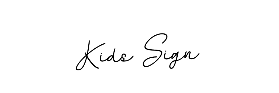 Create a beautiful signature design for name Kids Sign. With this signature (BallpointsItalic-DORy9) fonts, you can make a handwritten signature for free. Kids Sign signature style 11 images and pictures png