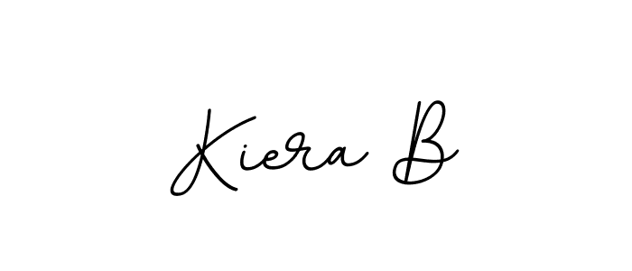 It looks lik you need a new signature style for name Kiera B. Design unique handwritten (BallpointsItalic-DORy9) signature with our free signature maker in just a few clicks. Kiera B signature style 11 images and pictures png