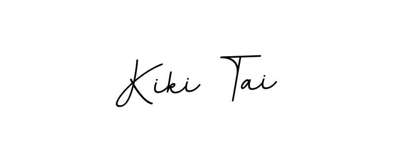 This is the best signature style for the Kiki Tai name. Also you like these signature font (BallpointsItalic-DORy9). Mix name signature. Kiki Tai signature style 11 images and pictures png