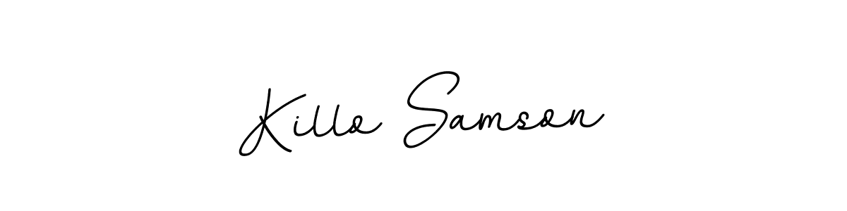 How to Draw Killo Samson signature style? BallpointsItalic-DORy9 is a latest design signature styles for name Killo Samson. Killo Samson signature style 11 images and pictures png