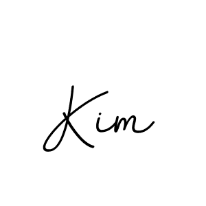 Make a beautiful signature design for name Kim. With this signature (BallpointsItalic-DORy9) style, you can create a handwritten signature for free. Kim signature style 11 images and pictures png