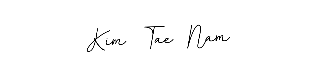 Check out images of Autograph of Kim  Tae  Nam name. Actor Kim  Tae  Nam Signature Style. BallpointsItalic-DORy9 is a professional sign style online. Kim  Tae  Nam signature style 11 images and pictures png