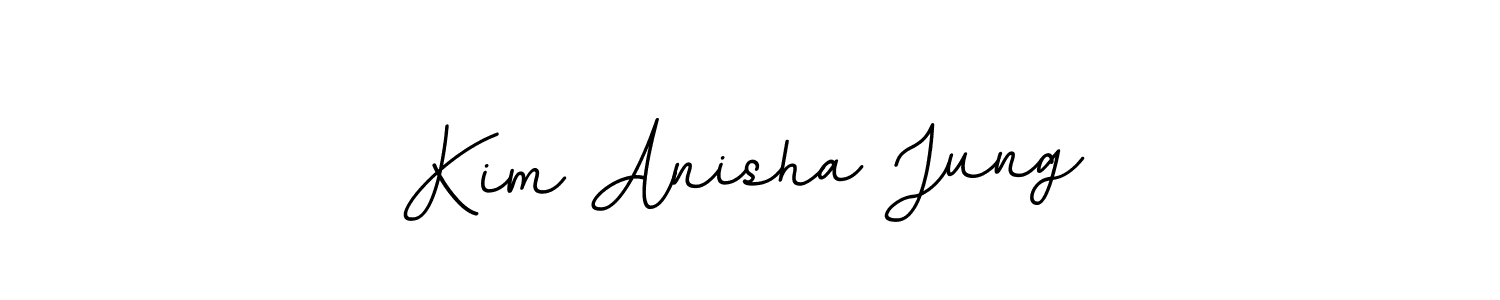 Also You can easily find your signature by using the search form. We will create Kim Anisha Jung name handwritten signature images for you free of cost using BallpointsItalic-DORy9 sign style. Kim Anisha Jung signature style 11 images and pictures png