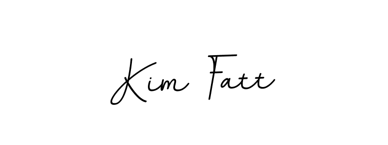 This is the best signature style for the Kim Fatt name. Also you like these signature font (BallpointsItalic-DORy9). Mix name signature. Kim Fatt signature style 11 images and pictures png