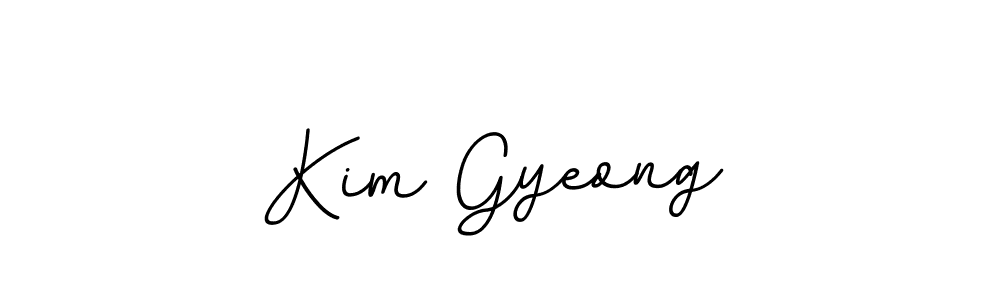 Create a beautiful signature design for name Kim Gyeong. With this signature (BallpointsItalic-DORy9) fonts, you can make a handwritten signature for free. Kim Gyeong signature style 11 images and pictures png