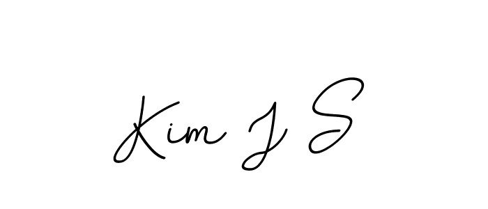 Also You can easily find your signature by using the search form. We will create Kim J S name handwritten signature images for you free of cost using BallpointsItalic-DORy9 sign style. Kim J S signature style 11 images and pictures png