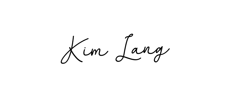 It looks lik you need a new signature style for name Kim Lang. Design unique handwritten (BallpointsItalic-DORy9) signature with our free signature maker in just a few clicks. Kim Lang signature style 11 images and pictures png