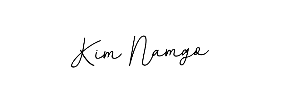 How to make Kim Namgo signature? BallpointsItalic-DORy9 is a professional autograph style. Create handwritten signature for Kim Namgo name. Kim Namgo signature style 11 images and pictures png