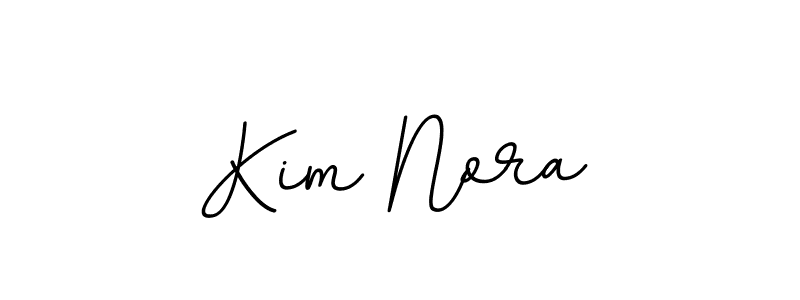 Make a beautiful signature design for name Kim Nora. With this signature (BallpointsItalic-DORy9) style, you can create a handwritten signature for free. Kim Nora signature style 11 images and pictures png