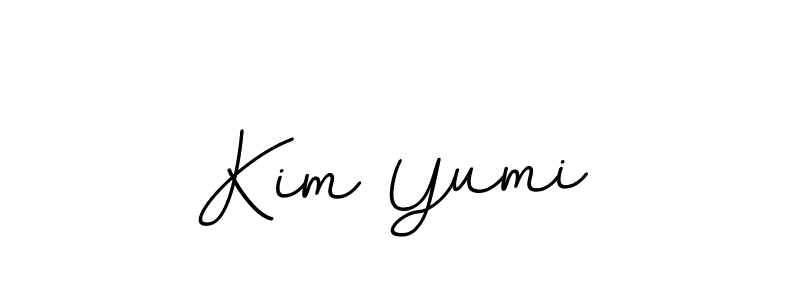 Similarly BallpointsItalic-DORy9 is the best handwritten signature design. Signature creator online .You can use it as an online autograph creator for name Kim Yumi. Kim Yumi signature style 11 images and pictures png