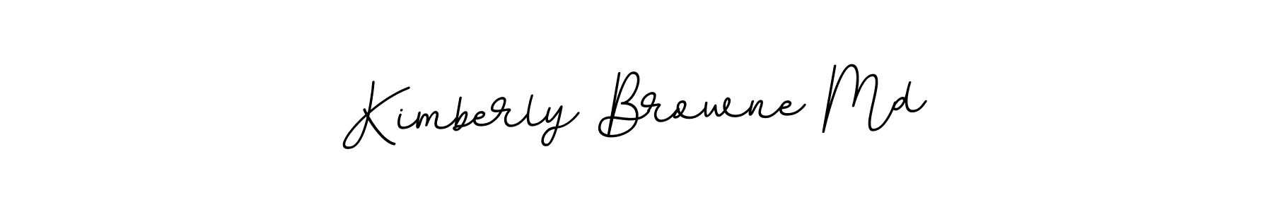 Create a beautiful signature design for name Kimberly Browne Md. With this signature (BallpointsItalic-DORy9) fonts, you can make a handwritten signature for free. Kimberly Browne Md signature style 11 images and pictures png