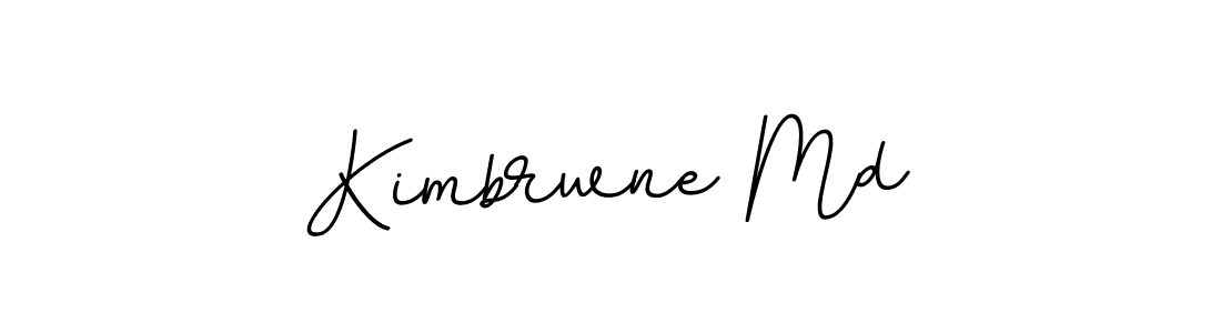 Make a beautiful signature design for name Kimbrwne Md. With this signature (BallpointsItalic-DORy9) style, you can create a handwritten signature for free. Kimbrwne Md signature style 11 images and pictures png