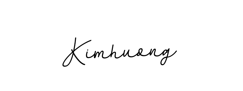Make a beautiful signature design for name Kimhuong. With this signature (BallpointsItalic-DORy9) style, you can create a handwritten signature for free. Kimhuong signature style 11 images and pictures png