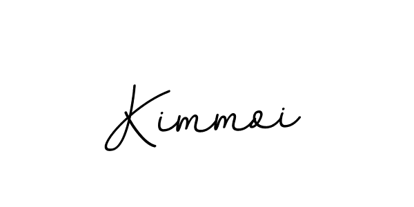 Use a signature maker to create a handwritten signature online. With this signature software, you can design (BallpointsItalic-DORy9) your own signature for name Kimmoi. Kimmoi signature style 11 images and pictures png