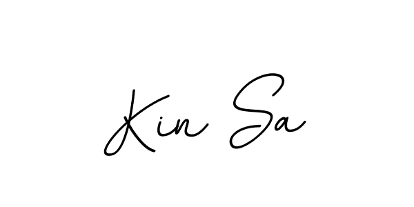 Make a beautiful signature design for name Kin Sa. With this signature (BallpointsItalic-DORy9) style, you can create a handwritten signature for free. Kin Sa signature style 11 images and pictures png