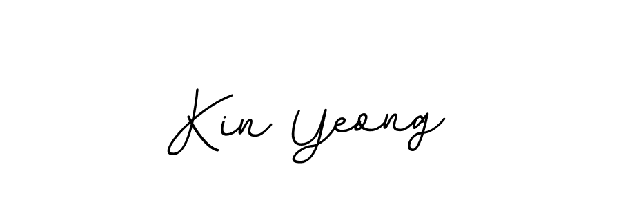 You should practise on your own different ways (BallpointsItalic-DORy9) to write your name (Kin Yeong) in signature. don't let someone else do it for you. Kin Yeong signature style 11 images and pictures png