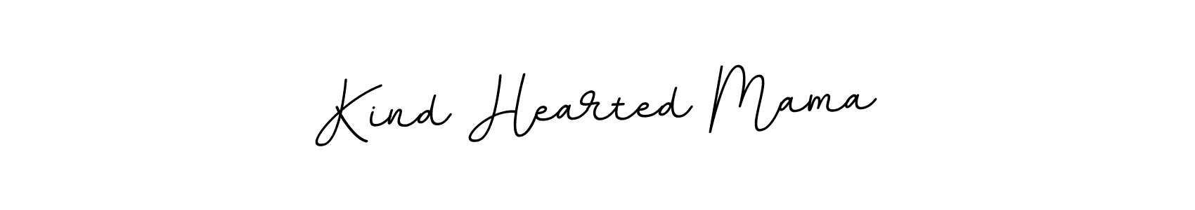 Make a beautiful signature design for name Kind Hearted Mama. With this signature (BallpointsItalic-DORy9) style, you can create a handwritten signature for free. Kind Hearted Mama signature style 11 images and pictures png