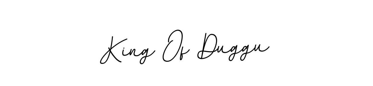 Use a signature maker to create a handwritten signature online. With this signature software, you can design (BallpointsItalic-DORy9) your own signature for name King Of Duggu. King Of Duggu signature style 11 images and pictures png