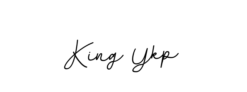 You should practise on your own different ways (BallpointsItalic-DORy9) to write your name (King Ykp) in signature. don't let someone else do it for you. King Ykp signature style 11 images and pictures png