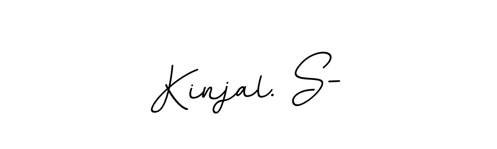 BallpointsItalic-DORy9 is a professional signature style that is perfect for those who want to add a touch of class to their signature. It is also a great choice for those who want to make their signature more unique. Get Kinjal. S- name to fancy signature for free. Kinjal. S- signature style 11 images and pictures png