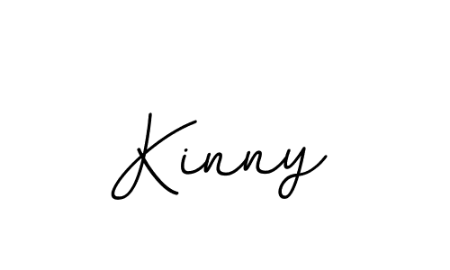 You should practise on your own different ways (BallpointsItalic-DORy9) to write your name (Kinny) in signature. don't let someone else do it for you. Kinny signature style 11 images and pictures png