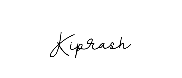 Use a signature maker to create a handwritten signature online. With this signature software, you can design (BallpointsItalic-DORy9) your own signature for name Kiprash. Kiprash signature style 11 images and pictures png