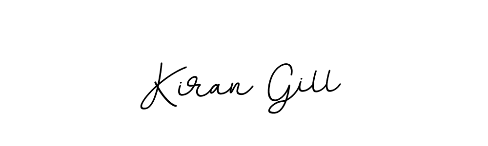 Make a beautiful signature design for name Kiran Gill. Use this online signature maker to create a handwritten signature for free. Kiran Gill signature style 11 images and pictures png