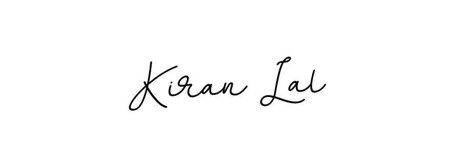 Design your own signature with our free online signature maker. With this signature software, you can create a handwritten (BallpointsItalic-DORy9) signature for name Kiran Lal. Kiran Lal signature style 11 images and pictures png