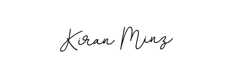 Make a beautiful signature design for name Kiran Minz. With this signature (BallpointsItalic-DORy9) style, you can create a handwritten signature for free. Kiran Minz signature style 11 images and pictures png