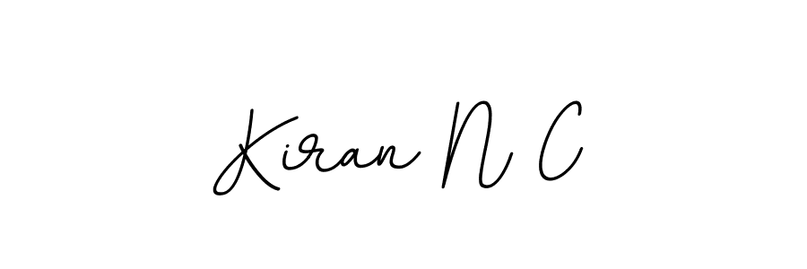 if you are searching for the best signature style for your name Kiran N C. so please give up your signature search. here we have designed multiple signature styles  using BallpointsItalic-DORy9. Kiran N C signature style 11 images and pictures png