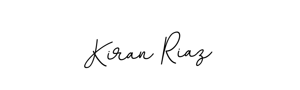 Create a beautiful signature design for name Kiran Riaz. With this signature (BallpointsItalic-DORy9) fonts, you can make a handwritten signature for free. Kiran Riaz signature style 11 images and pictures png