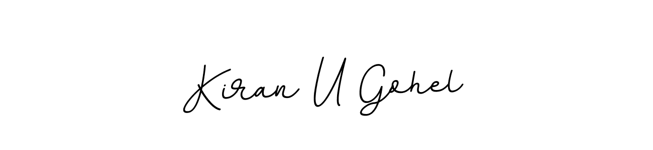 Also You can easily find your signature by using the search form. We will create Kiran U Gohel name handwritten signature images for you free of cost using BallpointsItalic-DORy9 sign style. Kiran U Gohel signature style 11 images and pictures png