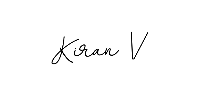 Similarly BallpointsItalic-DORy9 is the best handwritten signature design. Signature creator online .You can use it as an online autograph creator for name Kiran V. Kiran V signature style 11 images and pictures png