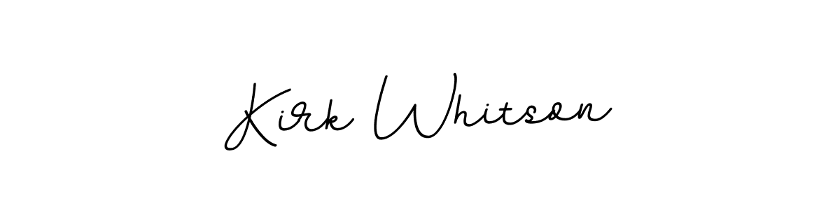 How to make Kirk Whitson signature? BallpointsItalic-DORy9 is a professional autograph style. Create handwritten signature for Kirk Whitson name. Kirk Whitson signature style 11 images and pictures png