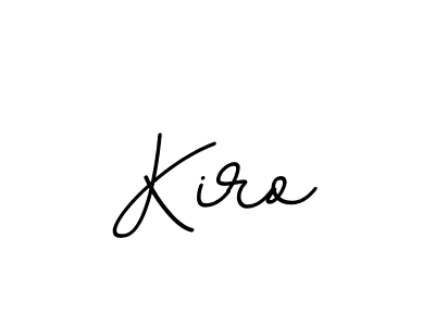 Kiro stylish signature style. Best Handwritten Sign (BallpointsItalic-DORy9) for my name. Handwritten Signature Collection Ideas for my name Kiro. Kiro signature style 11 images and pictures png