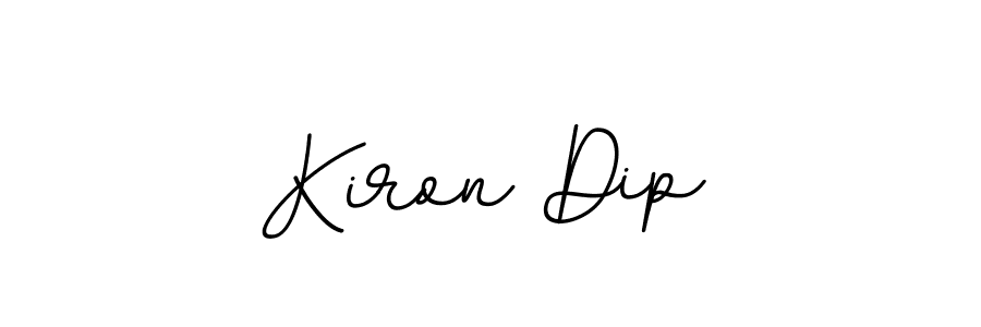 How to make Kiron Dip signature? BallpointsItalic-DORy9 is a professional autograph style. Create handwritten signature for Kiron Dip name. Kiron Dip signature style 11 images and pictures png