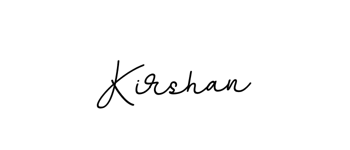Also we have Kirshan name is the best signature style. Create professional handwritten signature collection using BallpointsItalic-DORy9 autograph style. Kirshan signature style 11 images and pictures png