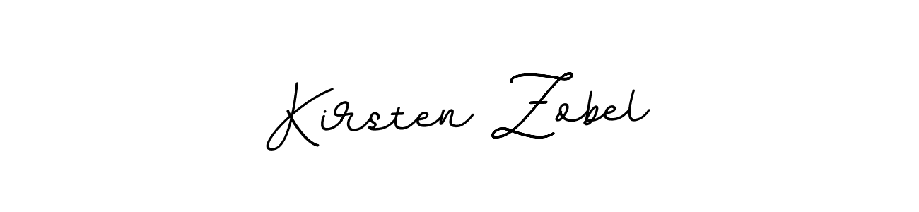 It looks lik you need a new signature style for name Kirsten Zobel. Design unique handwritten (BallpointsItalic-DORy9) signature with our free signature maker in just a few clicks. Kirsten Zobel signature style 11 images and pictures png
