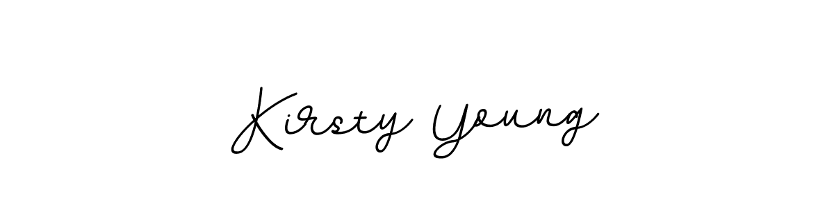 It looks lik you need a new signature style for name Kirsty Young. Design unique handwritten (BallpointsItalic-DORy9) signature with our free signature maker in just a few clicks. Kirsty Young signature style 11 images and pictures png