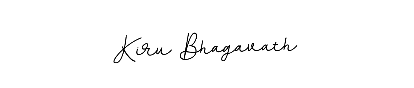 You should practise on your own different ways (BallpointsItalic-DORy9) to write your name (Kiru Bhagavath) in signature. don't let someone else do it for you. Kiru Bhagavath signature style 11 images and pictures png