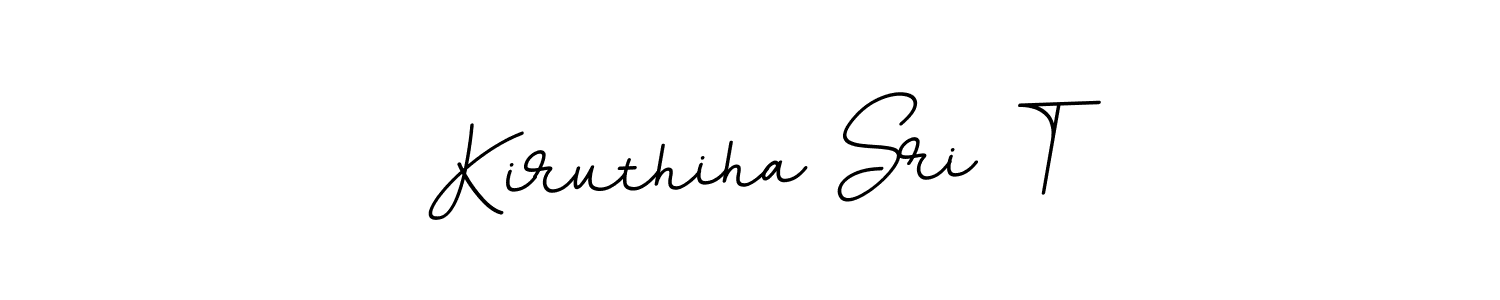 How to make Kiruthiha Sri T signature? BallpointsItalic-DORy9 is a professional autograph style. Create handwritten signature for Kiruthiha Sri T name. Kiruthiha Sri T signature style 11 images and pictures png